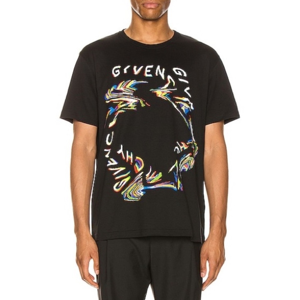 Givenchy Cotton T Shirt Cotton Crewneck Graphic Top Small
